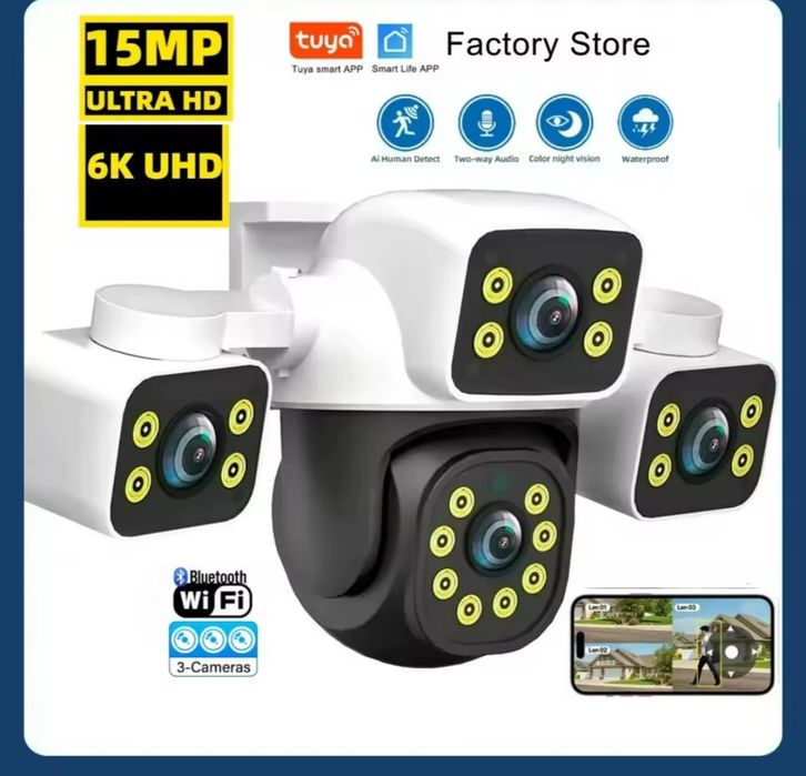 Câmera vigilância 6mb direcional