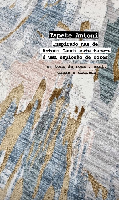 Tapete Antoni Gaudi - Varias Medidas By Arcoazul