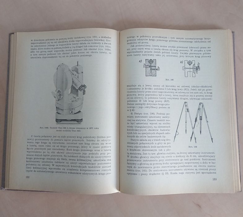 Geodezja podręcznik Odlanicki Poczobut 1971
