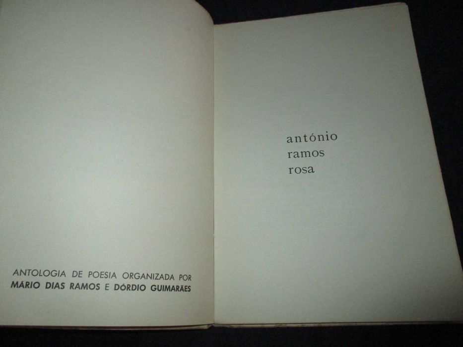 Livro Poesia e Tempo Antologia 1962