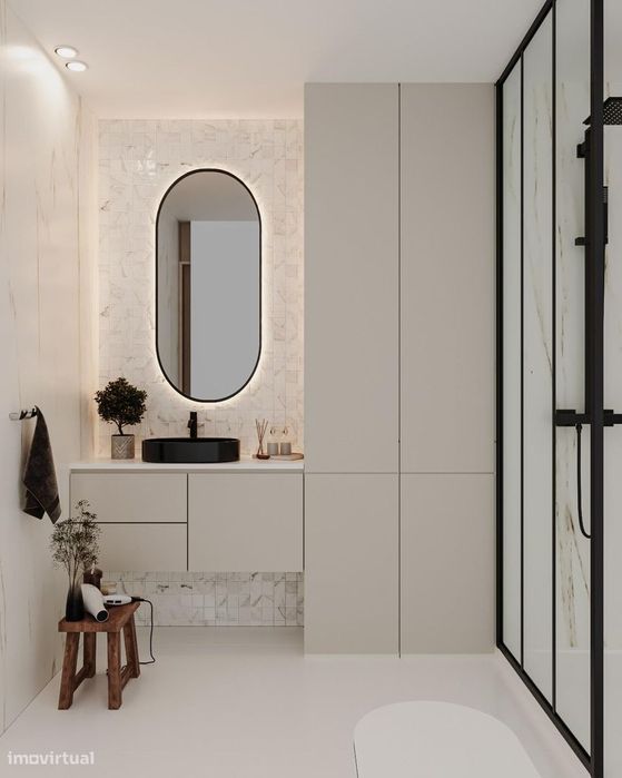 Apartamento T1 Novo em condomínio privado