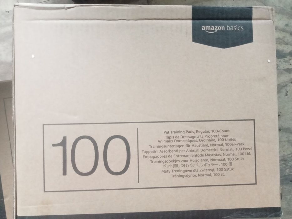 MATY/ podklady chłonne dla psa AMAZON BASICS 56x56 cm/100 sztuk