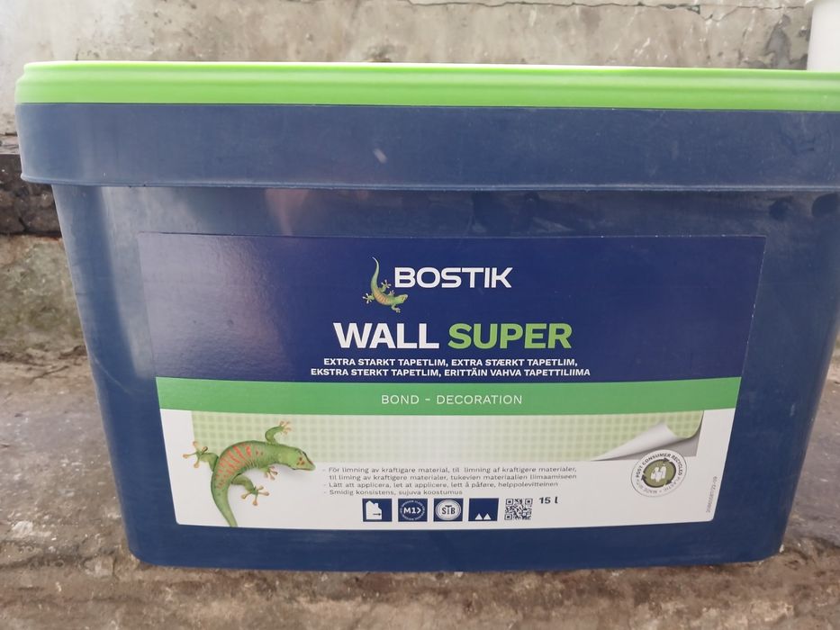 Клей для шпалер Вostik Wall Super 15 л