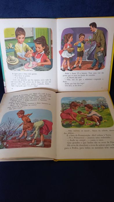 2 livros da Anita, um Anita e as quatro estações,  outro Anita dona de casa.