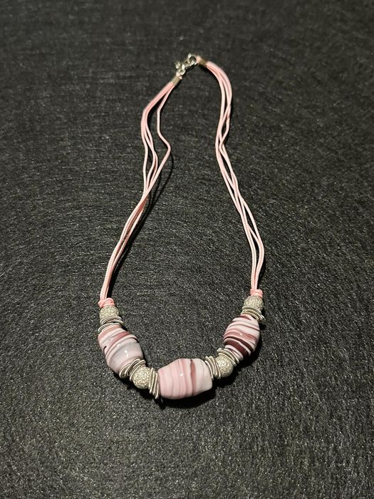 Conjunto Jóias de Vidro de Murano