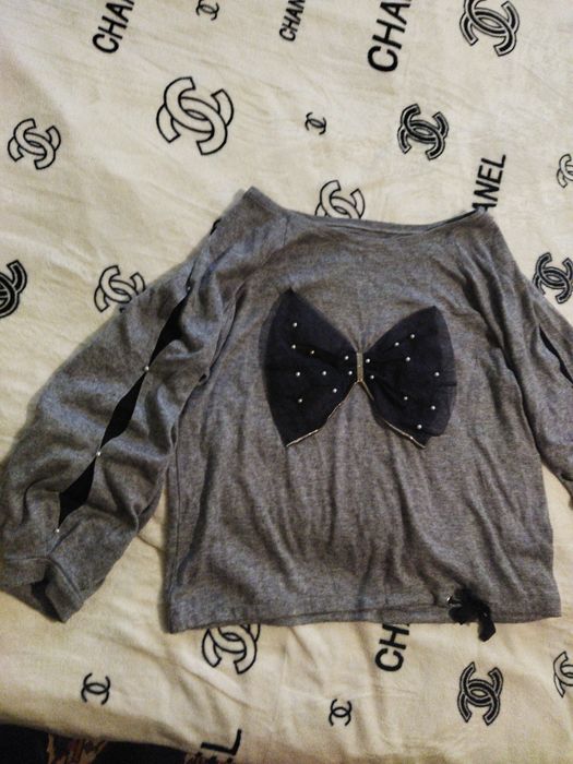 Нарядная кофта с бантом