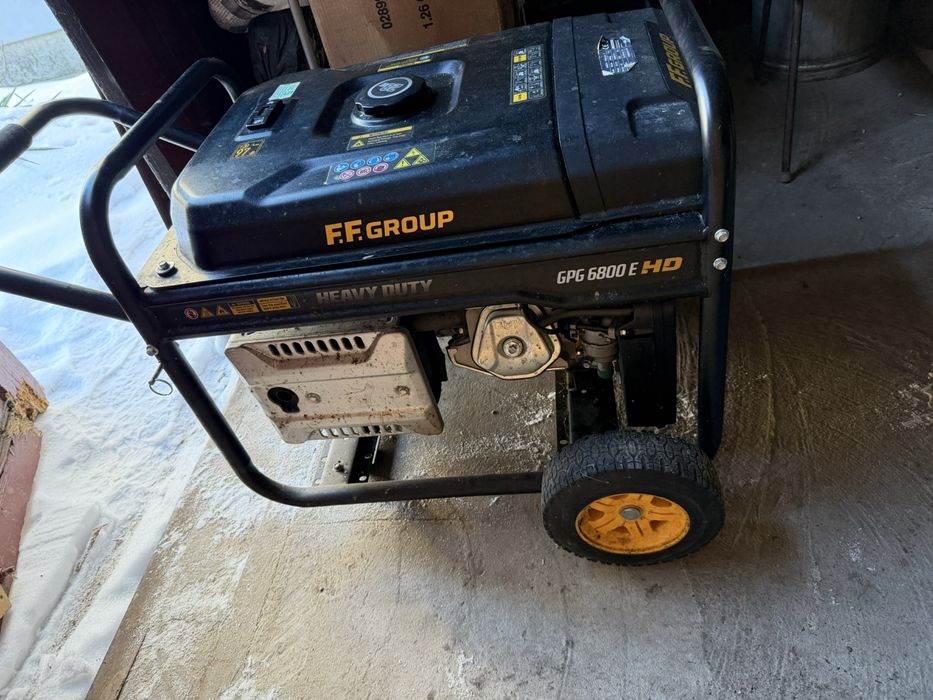 Генератор бензиновий 6.5 квт одна фаза