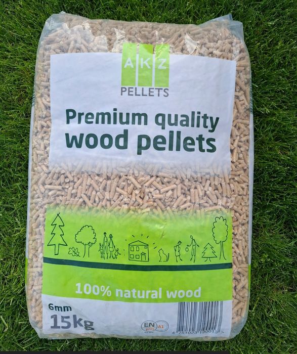 Pellet Sosnowy bardzo dobry i wydajny certyfikat A1 najlepsza jakość