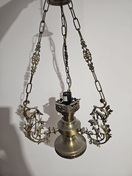 Żyrandol Holenderski 2 sztuki i  Kinkiet