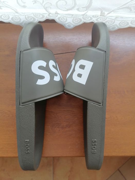 Hugo Boss, slides, шльопки, шлепки, слайди, р.45,оригінал
