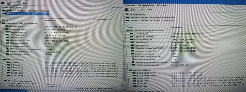 Оперативна память DIMM DDR3 PC3 PC3L DDR4 PC4 4 8 16ГБ