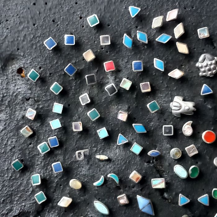 Brincos pequenos em prata