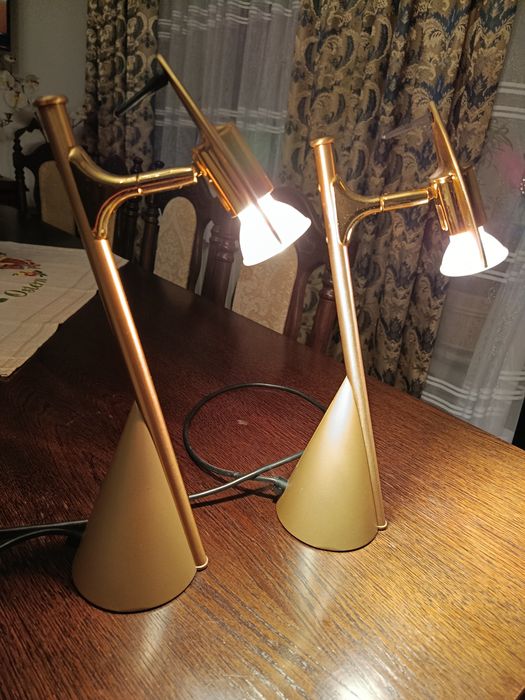 Miecznicy, para lamp stołowych. Faladesa & lidearte