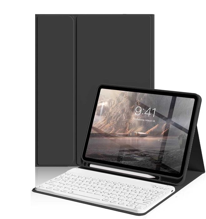 Etui z klawiaturą do iPada Pro 11 cali 4/3/2 gen. z uchwytem na rysik