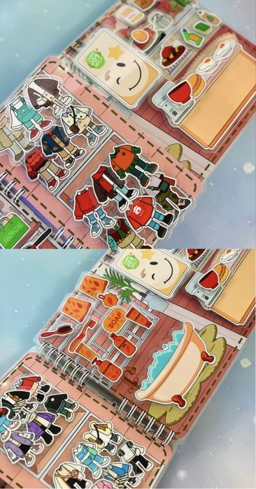 Осінь в Тока Бока 2 на липучках альбом книга сезони тока бока аватар