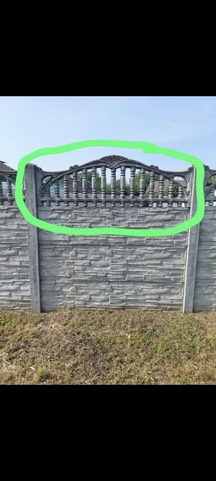 Єврозабор бетонний