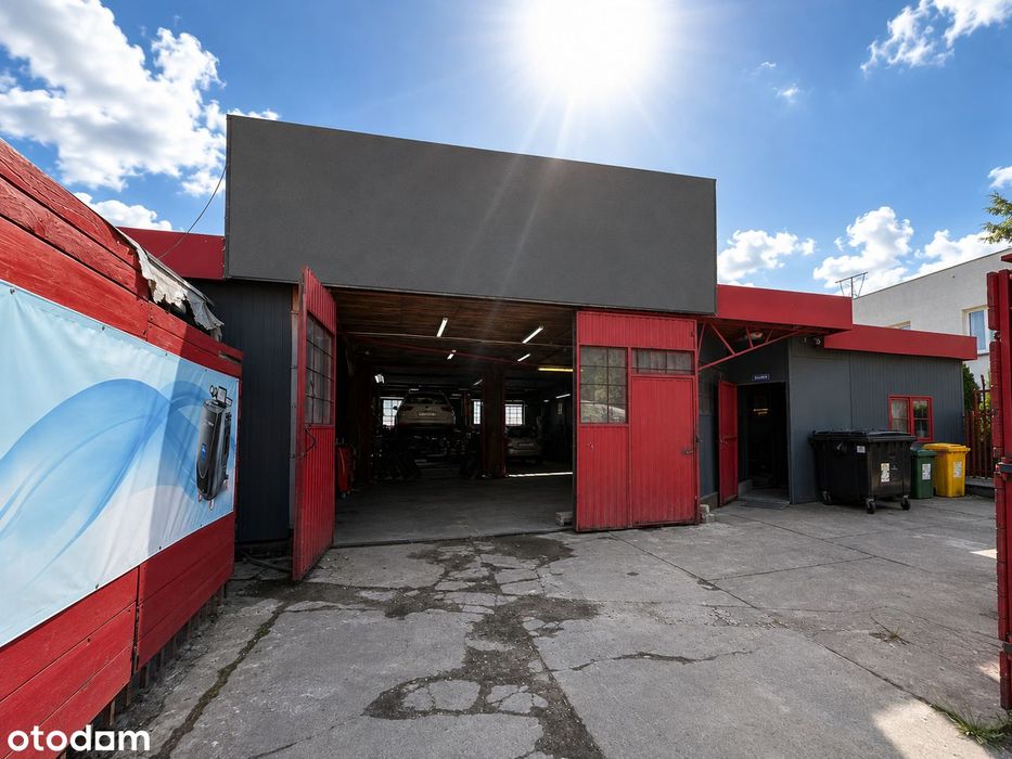 Warsztat samochodowy z zapleczem 400 m² | Działka 600 m² | ul. Łużycka