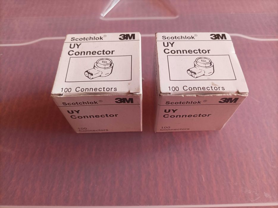 З'єднувачі кабельні 2-жильні Scotchlok UY, UY-2, Tyco 2V, КРТМ та БКТ.