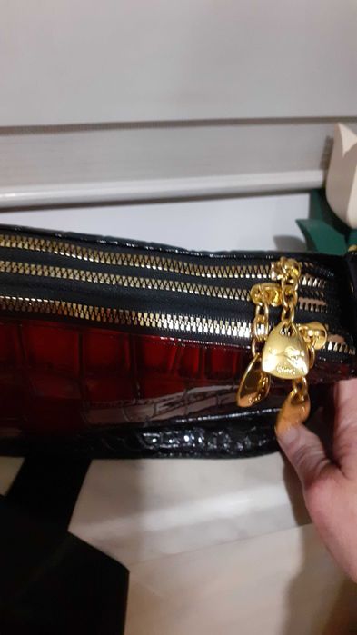 Mała torebka dwu kolorowa