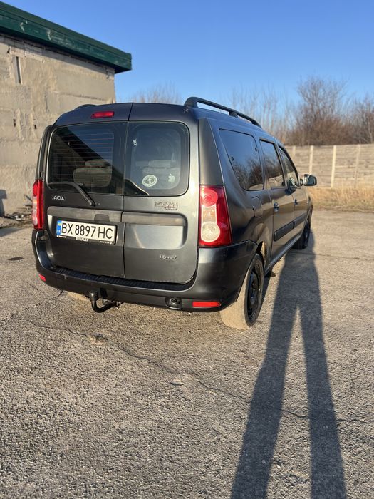 Dacia logan дачіа логан 1.6 7-ми місна