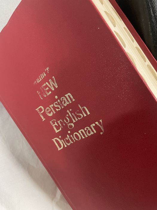 Dicionarios Persa / Inglês anos 70