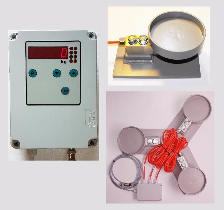 Waga elektroniczna pod mieszalnik pasz z alarmem Polska 36 m Gwarancji