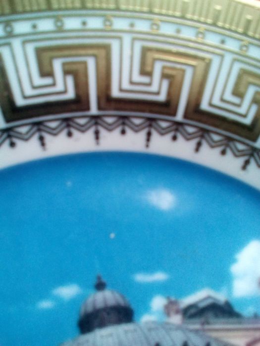 Коллекционная настенная тарелка керамика оперний театр Одесса