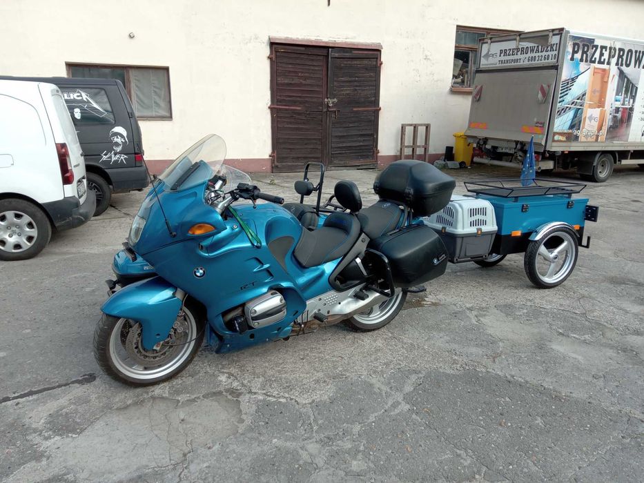 BMW R 1100 RT sidecar z przyczepka