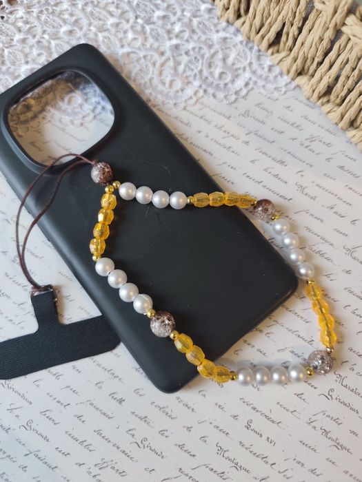Smycz do telefonu. Handmade