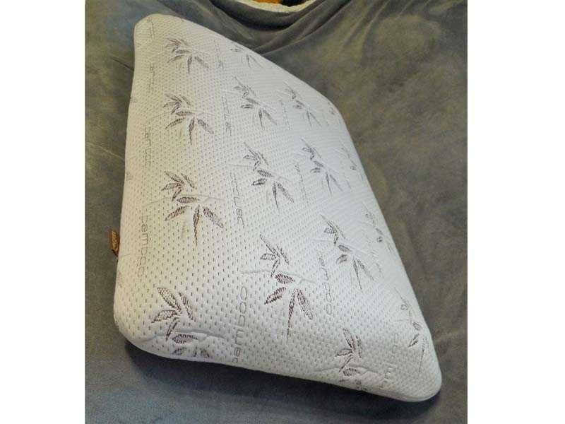 Poduszka Visco Memory AbakuHaus Bamboo 77x50x15cm ortopedyczna