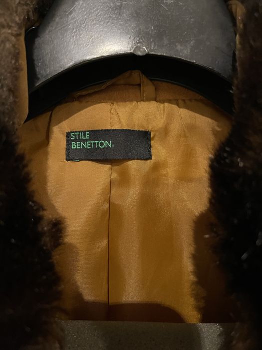 Sobretudo Camel Senhora - Benetton