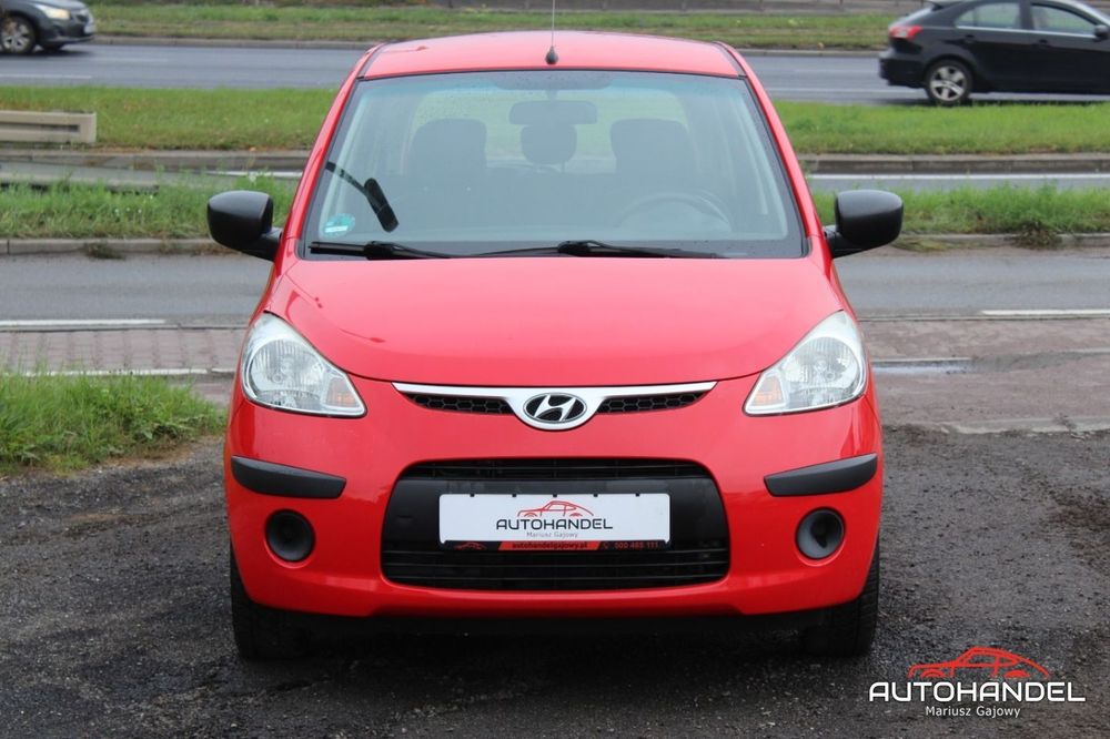 Hyundai i10 1.1 67ps, Klimatyzacja, Niski przebieg, Hak