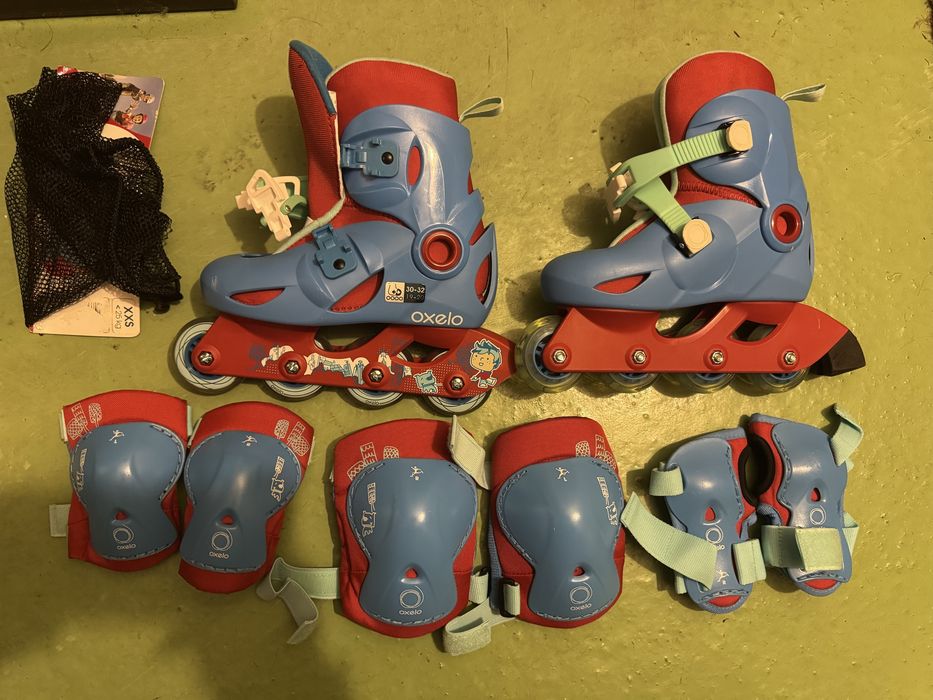 Patins em Linha (30-32) e Proteções, Novos