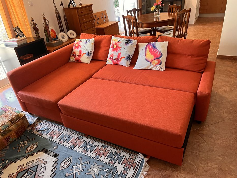 Sofa ikea laranja
