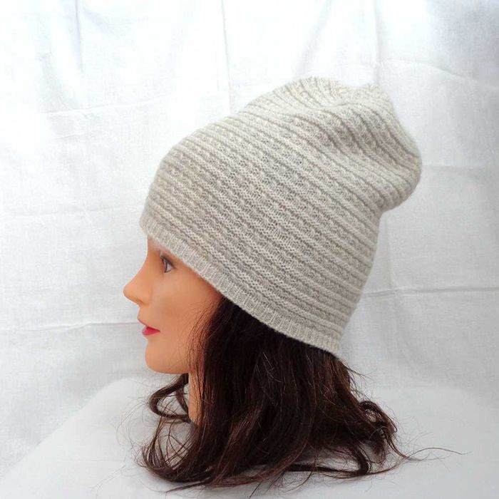 MAX Studio жіноча шапочка вовна та кашемір в'язана вовняна шапка біні