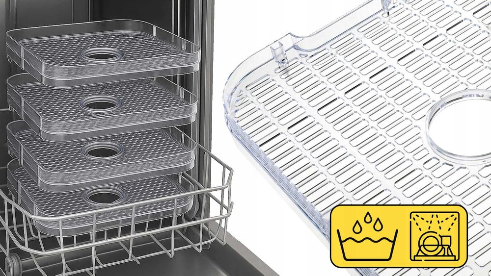 suszarka do grzybów owoców warzyw timer przepisy 6sit 450w+dodatki