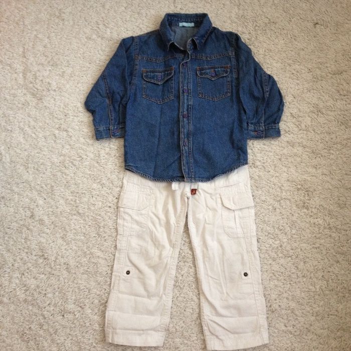 Conjunto com polo chicco
