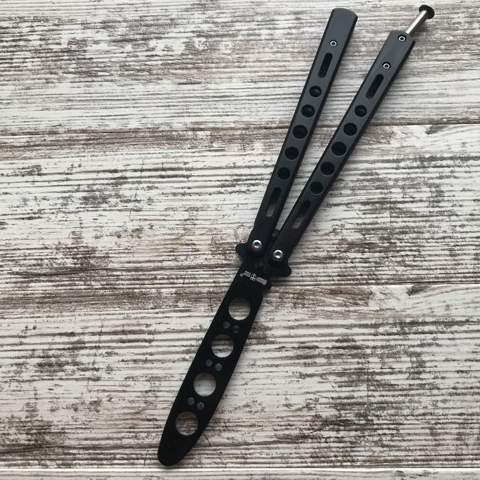 Нож бабочка балисонг тренировочный учебный/Ніж балісонг тренувальний