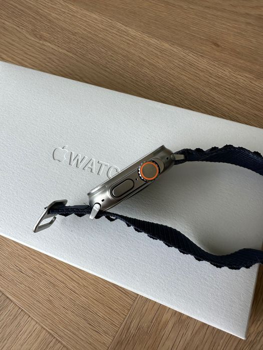 Idealny Apple Watch Ultra 49 mm Titanium CELLULAR GPS PERFEKCYJNY!