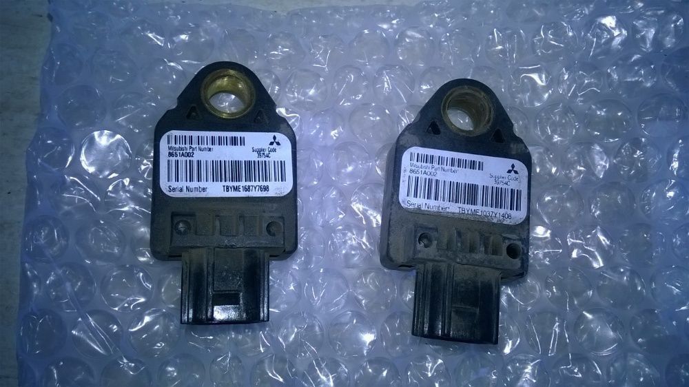 Датчик удару передний, SRS, Mitsubishi,оригінал - 8651A002, 8651A143