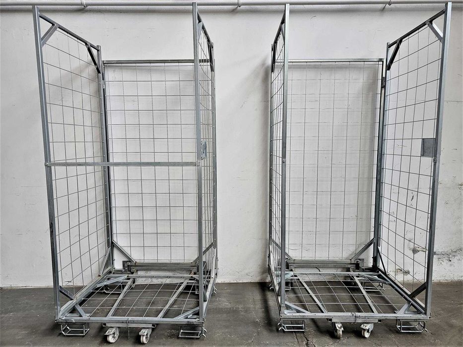 Kosz Siatkowy Gitterbox Wózek Transportowy Magazynowy Paleta Euro