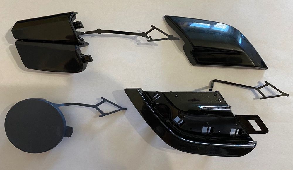 Заглушка переднього бампера Tiguan 2017 + Tiguan 2 Tiguan Rline R line