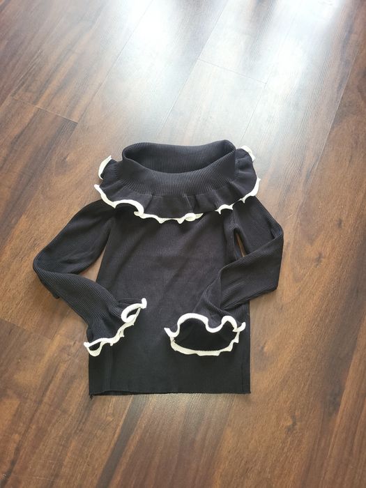 Sweter damski rozm.uniwersalny prążek