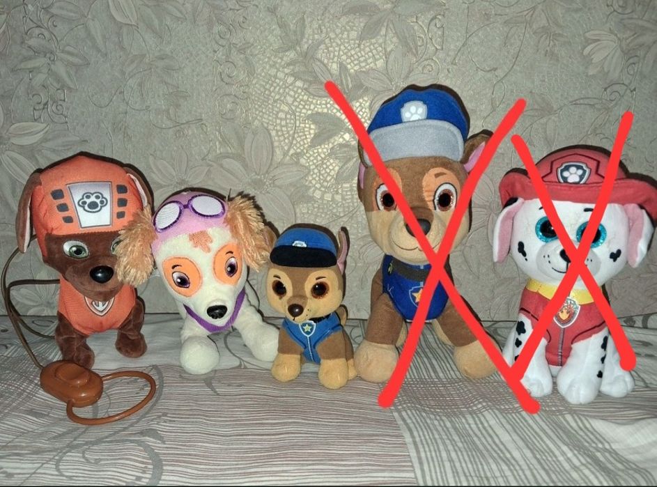 Щенячий патруль м'яка іграшка