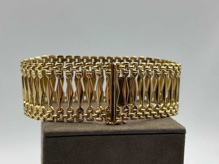 Bransoletka złota 14K 27.13g