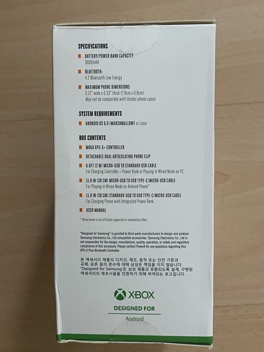 Power A MOGA XP5-X Plus comando Bluetooth Preto para Android/PC