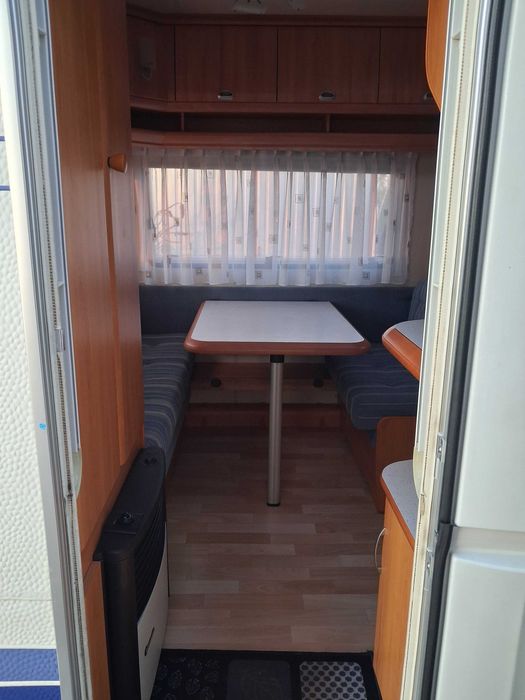Przyczepa kempingowa hobby 440 2006r stan BDB prywatnie off-grid dmc 1200