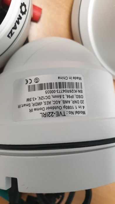 Câmeras vídeo vigilância Mazi