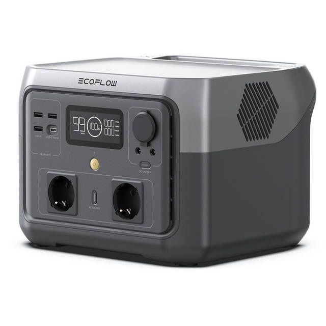 EcoFlow RIVER 2 Max. Ёмкость 512 Вт⋅ч. Мощность 500Вт (X-Boost 1000Вт. всплеск до 1000Вт)