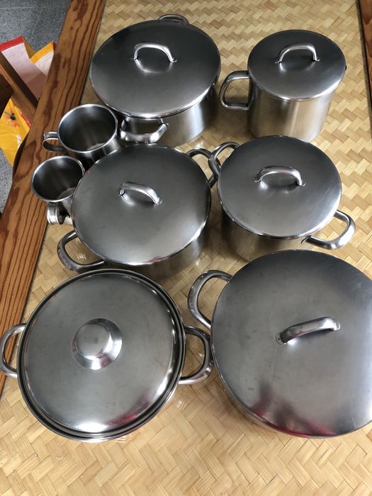 Trem de cozinha em inox, Silampos